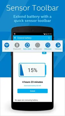 Battery Optimizer Clean Daily android App screenshot 1